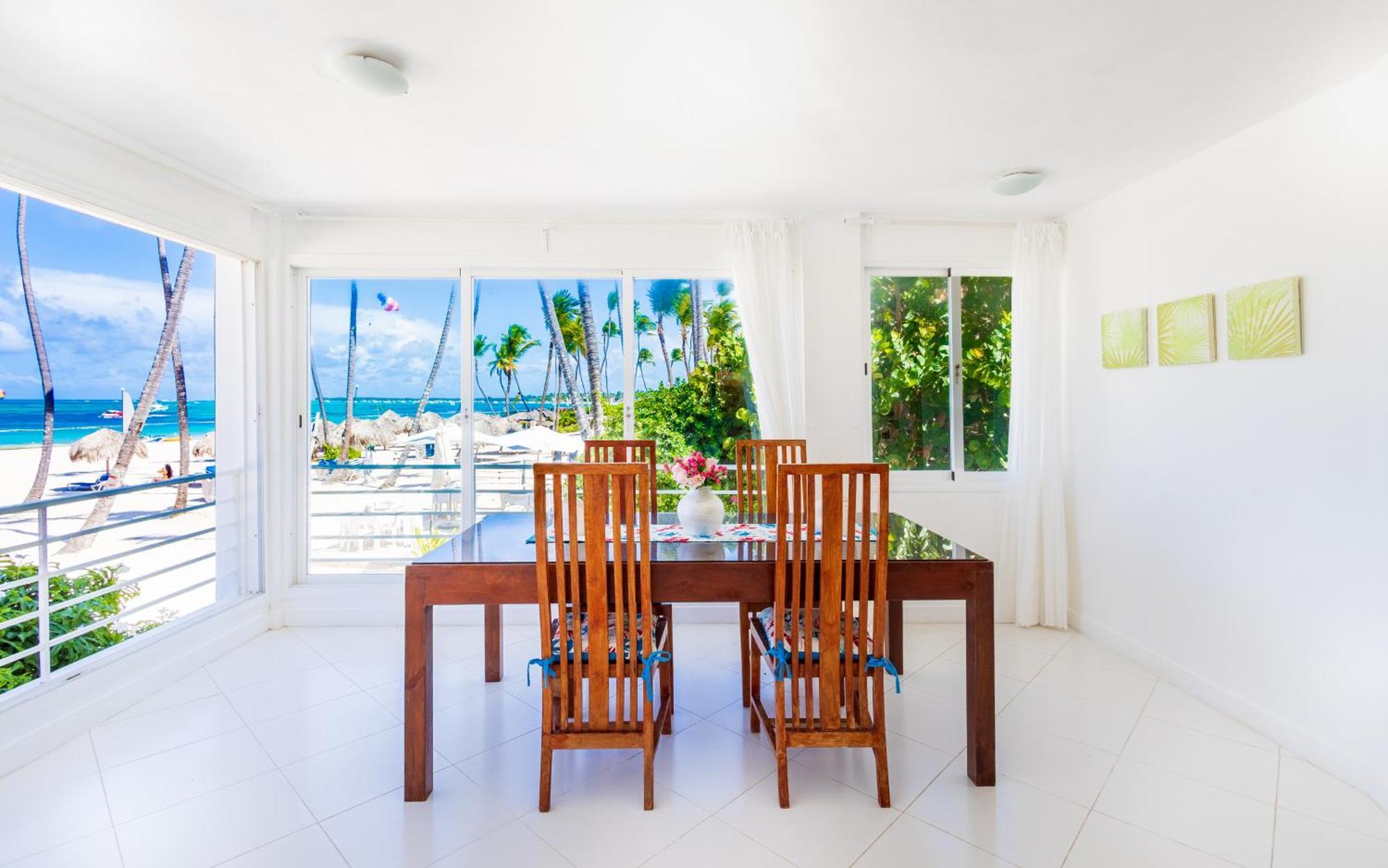 Apartment Prime Ocean View - 3-bedroom Getaway With Private Terrace On Bavaro Punta Cana